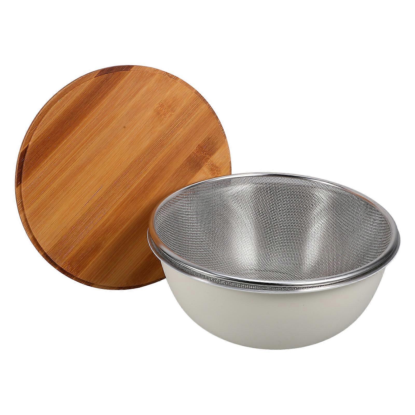 Mesh Strainer Stainless Steel Colander Set for Cooking Tasks 1Set