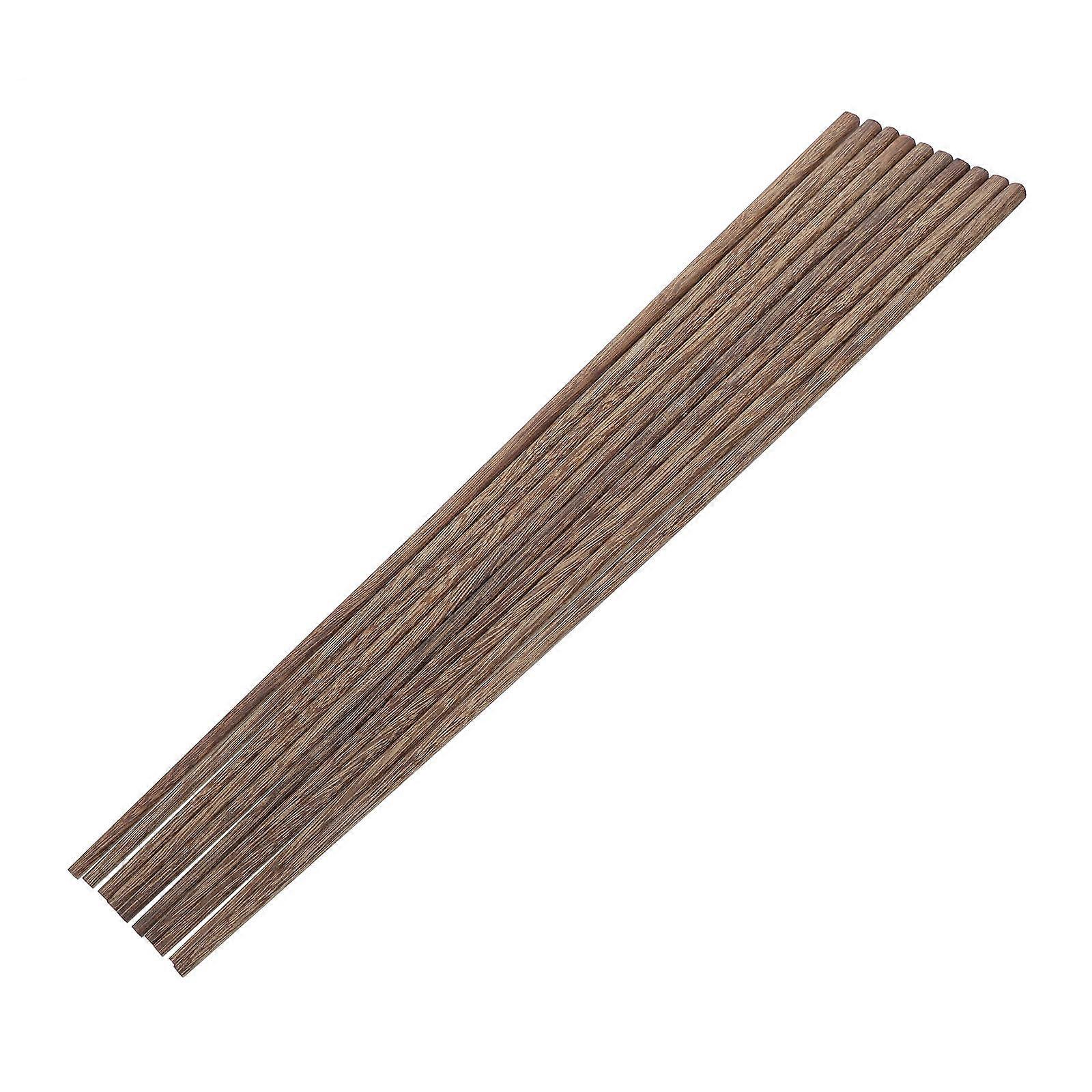 Chicken Wing Wood Chopsticks for Kitchen Use Long Cooking Reusable 5Pair Set