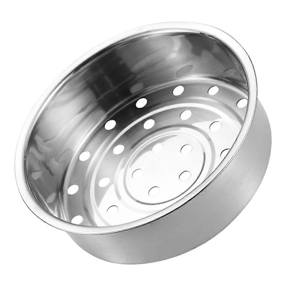 Steamer Basket for Meat 2Pcs Food Steaming Rack Silver Kitchen Accessory
