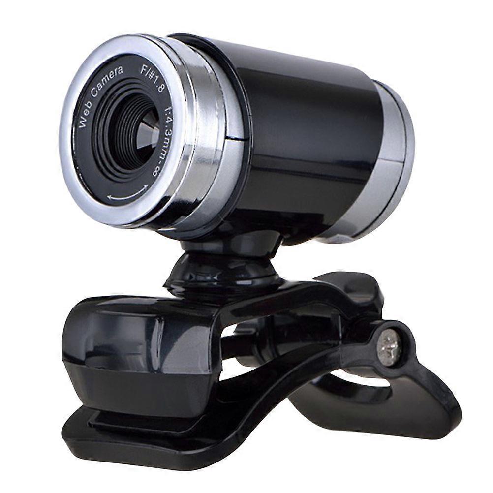 Teaching Webcam 720p Camera for Live Broadcast with Mic 2Pcs Black