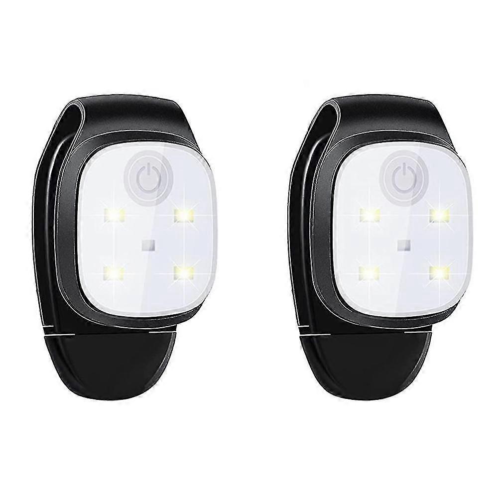 2 Pcs Outdoor Night On Running Lights Reflective Usb Rechargeable Led Light Running Light Running A
