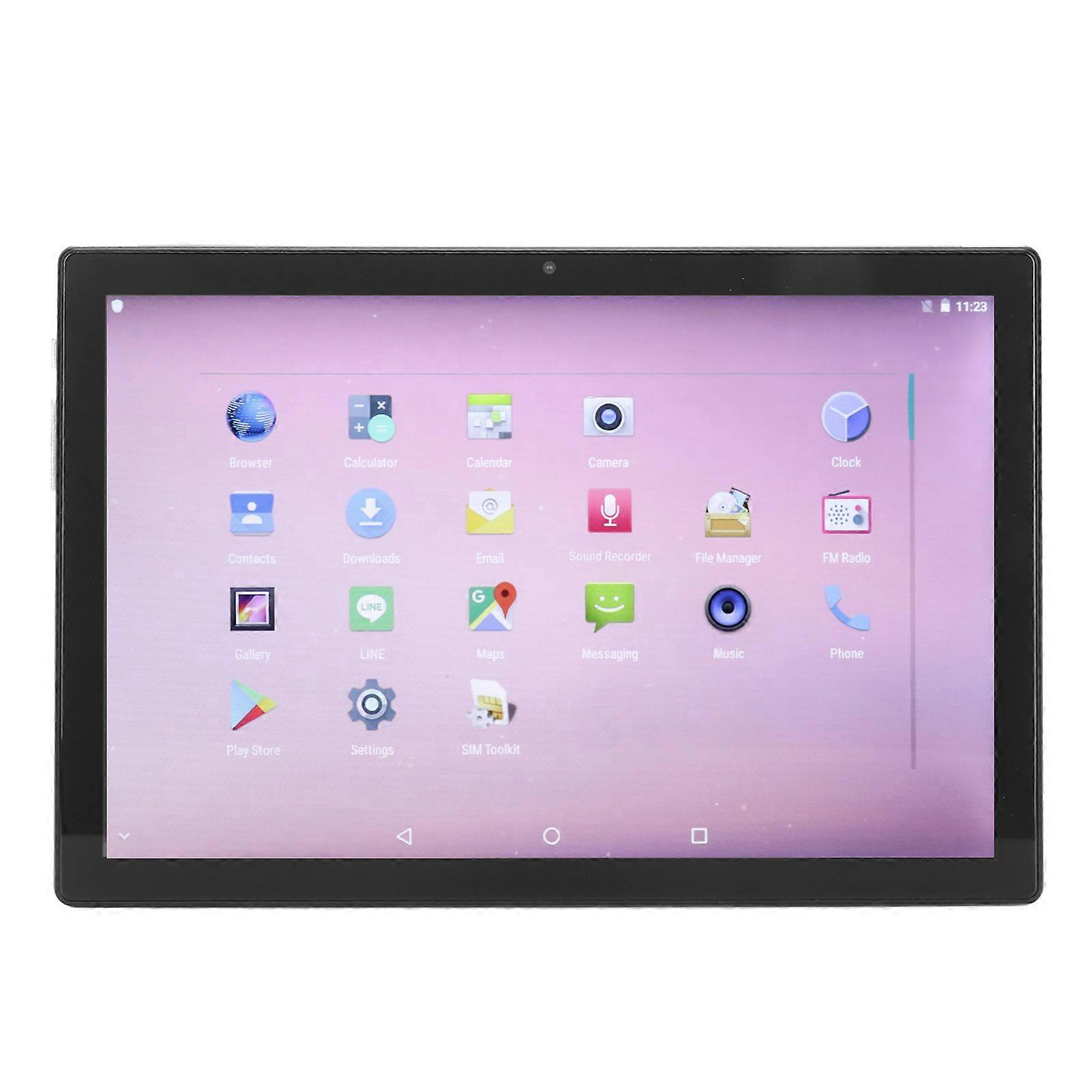 10 Inch Android 11 Tablet 8 Core CPU 6GB RAM 256GB Grey EU Plug
