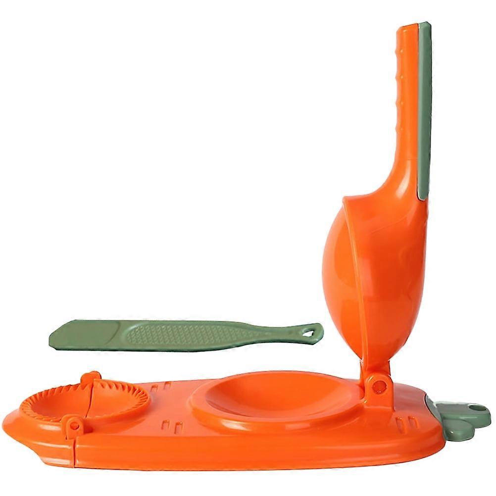 Guangmc 2-in-1 Dumpling Maker Kitchen Gadget Dough Press Tool Kit