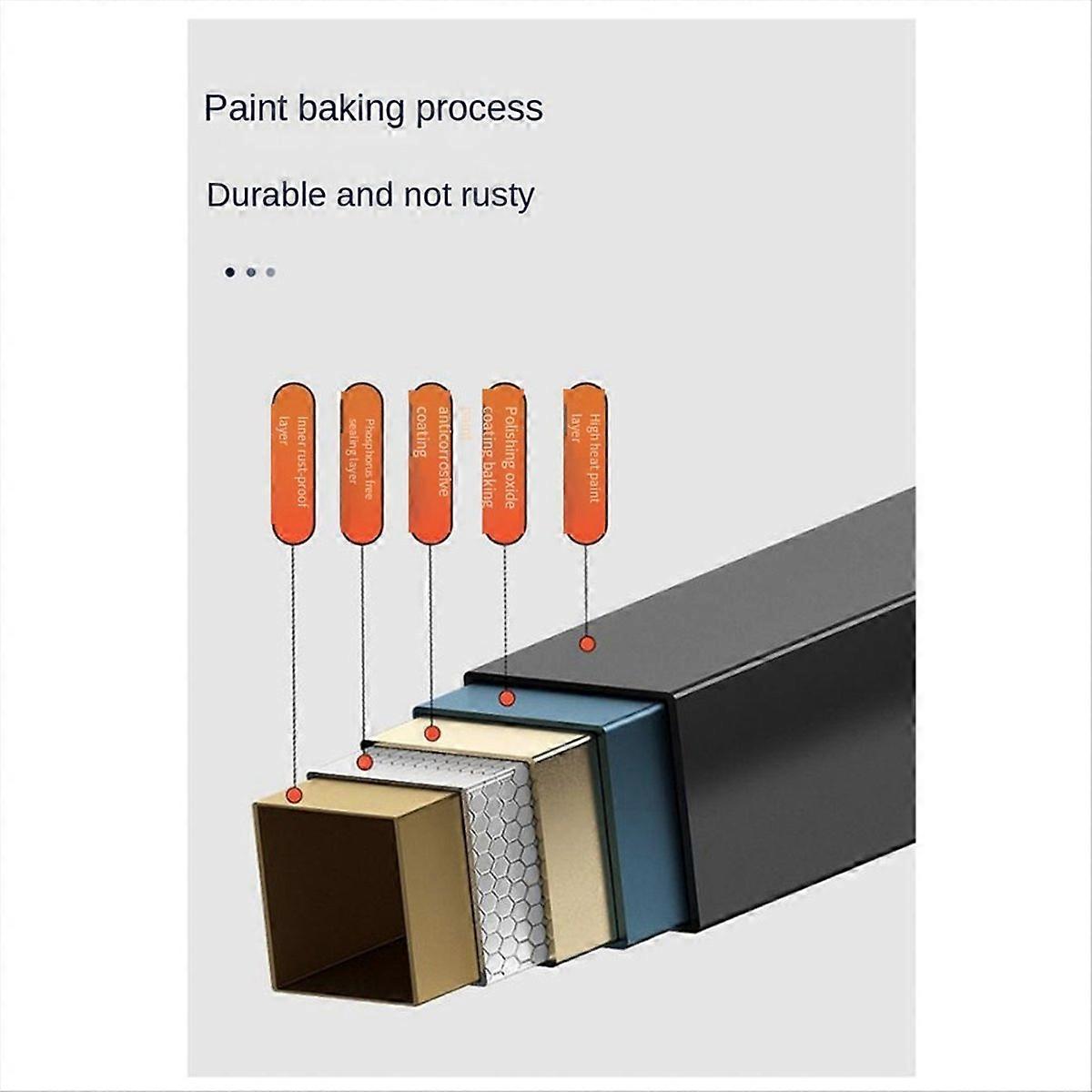 Three-Layer Iron Basketball Stand, for Volleyball,Black