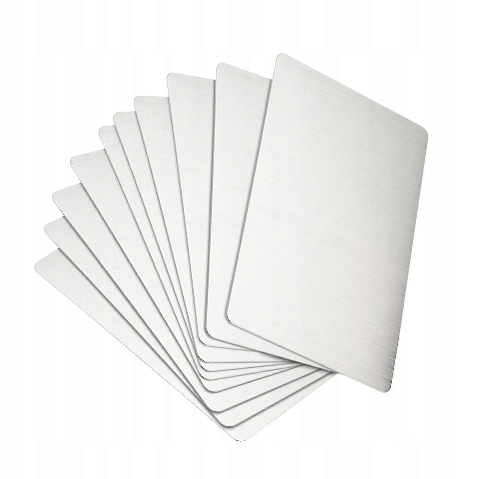10 Blanks For Sublimation Aluminum Sheets