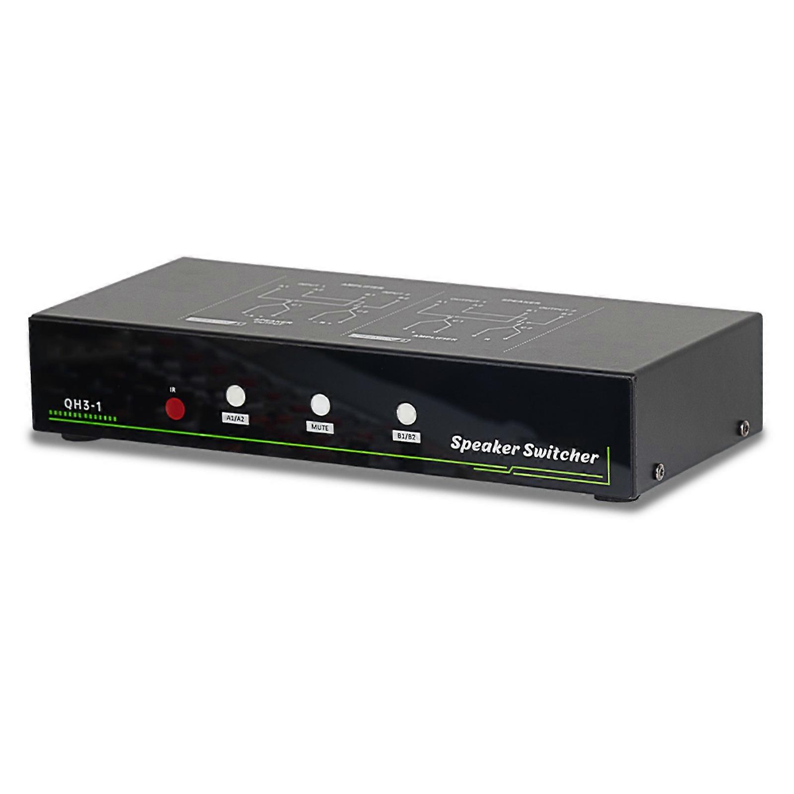 Studio Sound Switching Consoles Sound Switcher with Simple Button Design for Quick Source Transition Equipment Multicolor
