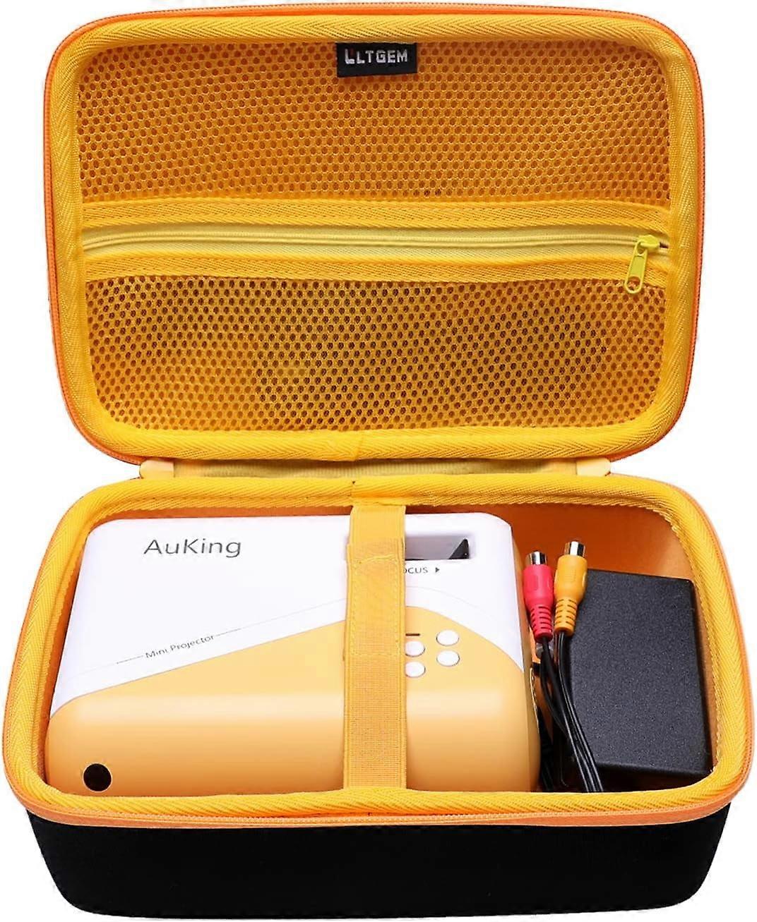 LTGEM Hard Case for AuKing Mini Projector 2023 Upgraded - Case Only(Inside: 9"x5.9"x4")
