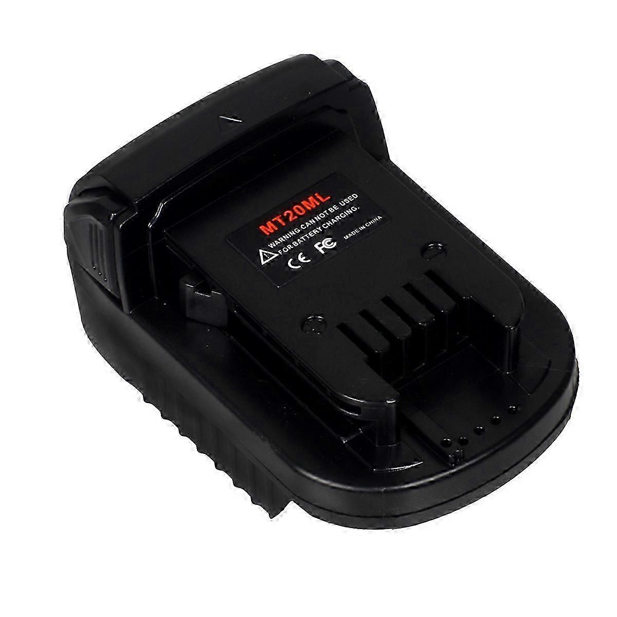 MT20ML Battery Adapter Converter compatible with Makita 18V Li-Ion Battery to compatible with Milwaukee 18V compatible with MAKITA BL186