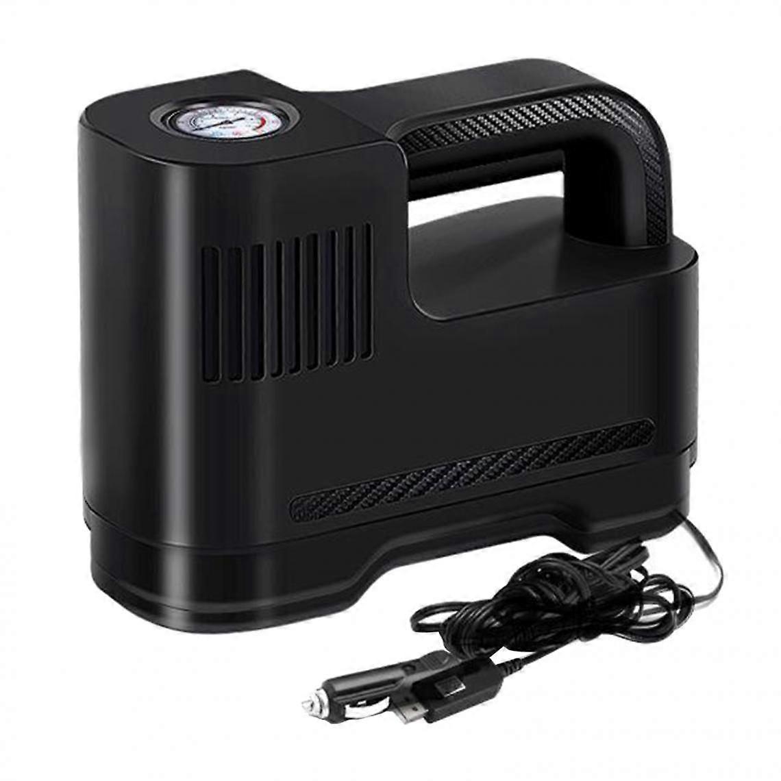 Wired Analog Tire Air Compressor Inflator Pump With Light