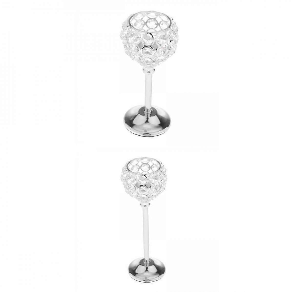 crystal candle holder centerpieces for tables