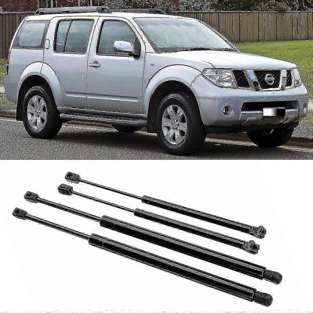 4pcs Rear Window Tailgate Boot Gas Struts for Nissan Pathfinder R51 2005-2012 Edition 1110