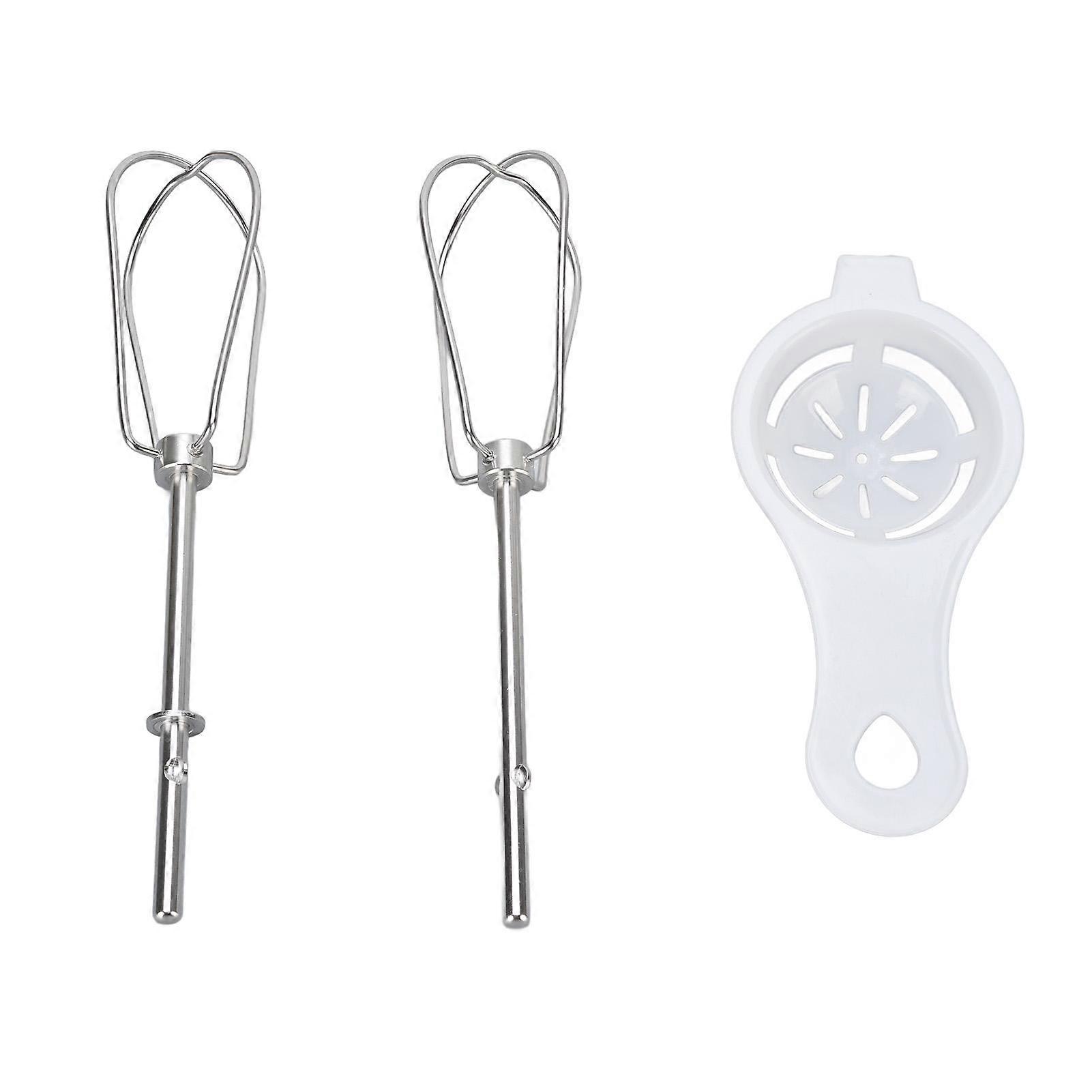 Hand Mixer Attachments Stainless Steel Hand Mixer Beaters with Egg Separator for Replacement