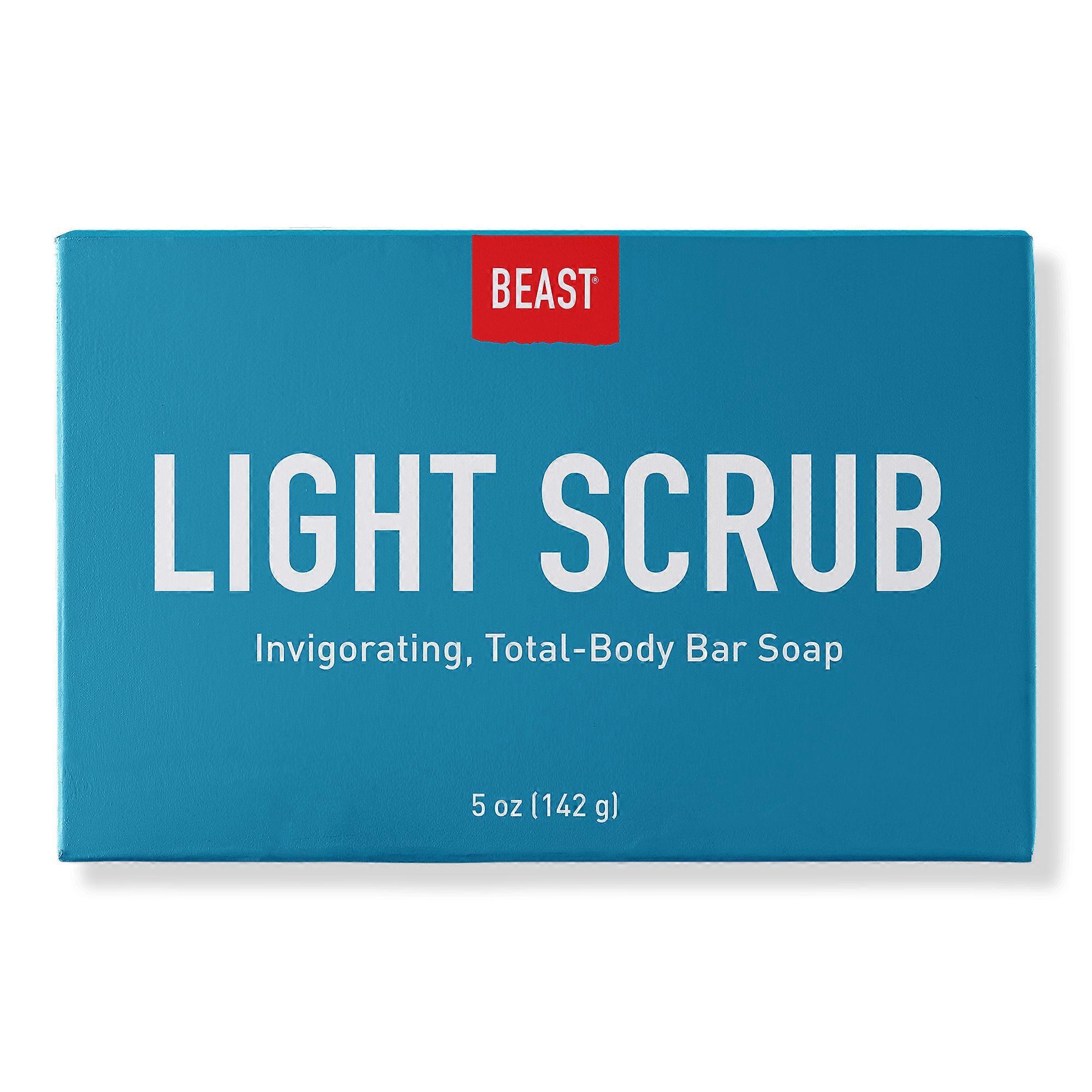 Beast Light Scrub Bar Soap, 5.0 Oz