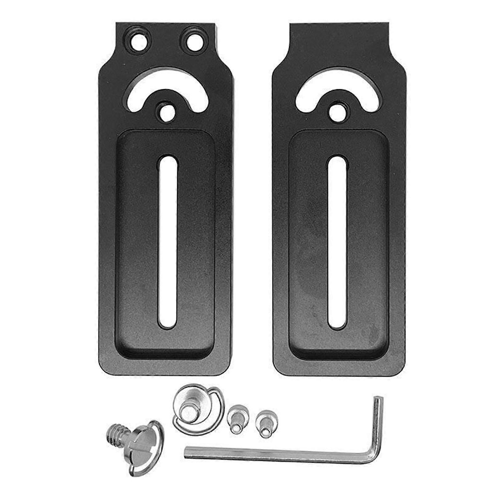 Camera Stabilizer Vertical Shoots Board Quick Release Plate L Bracket Quick Release Monopod Bracket for DSLR Cameras Multicolor