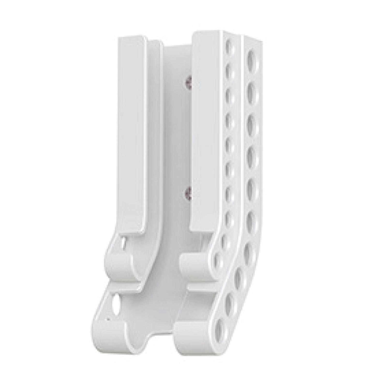 Battery Wall Holder Stores 10 2A 10 3A Separately Space Saving Vertical Organiser Storage Case  White