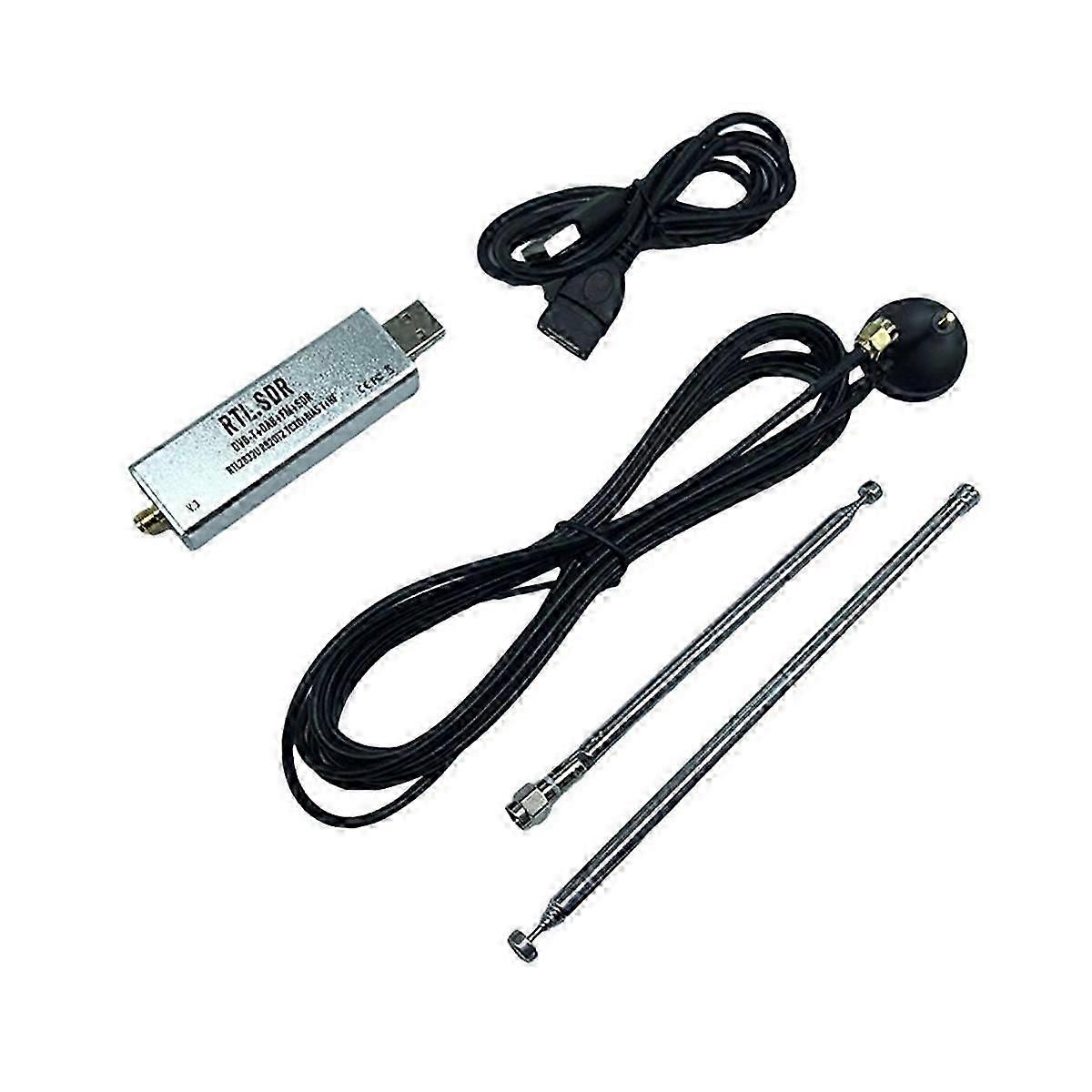 V3 RTL2832U 1PPM TCXO HF Bias T-Stück SMA mit Antenne SDR V3 R820T2 RTL2832U