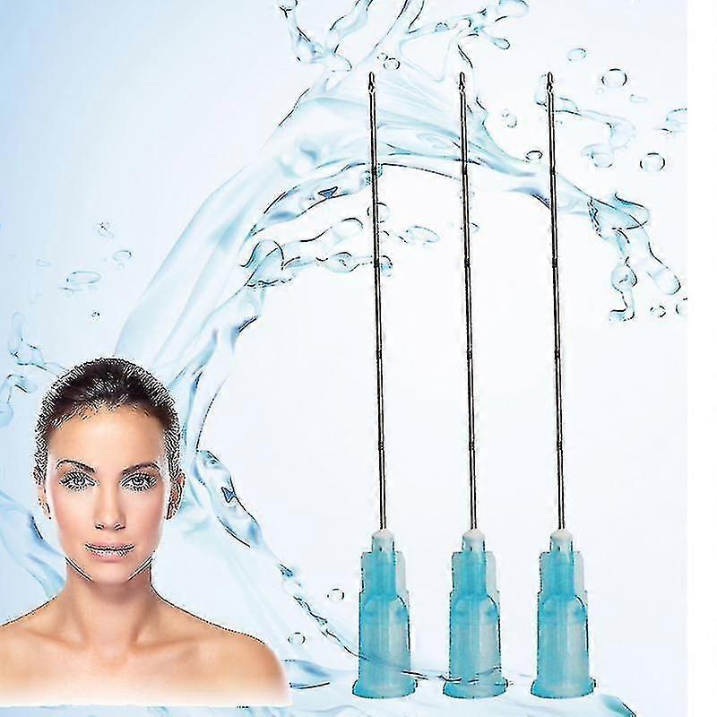 10 قطع/حقيبة إبرة ذات طرف حاد للاستخدام مرة واحدة عالية الجودة، 18 جرامًا و14 جرامًا و20 جرامًا، قنية صغيرة ذات طرف حاد لحشو حمض الهيالورونيك