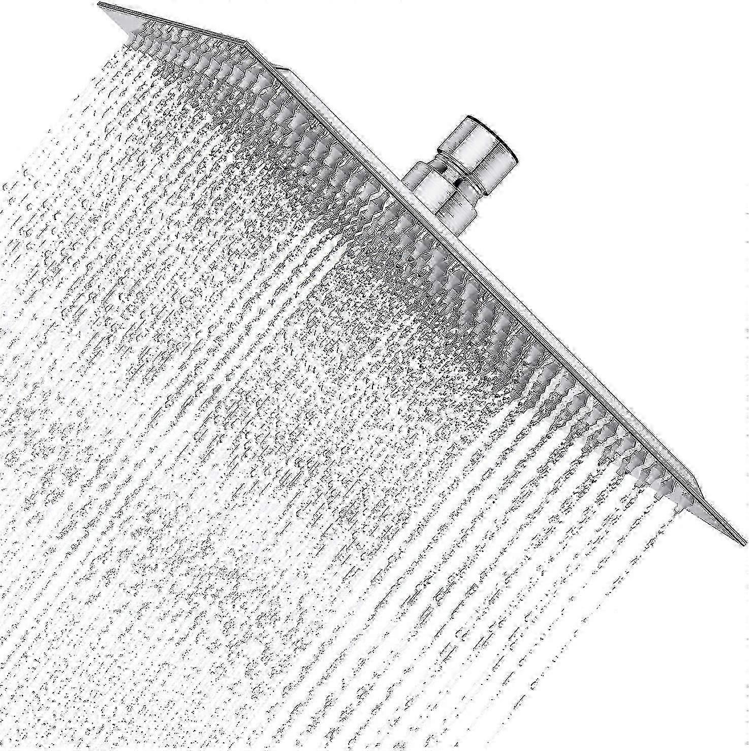Quadratischer Regenduschkopf Edelstahl
