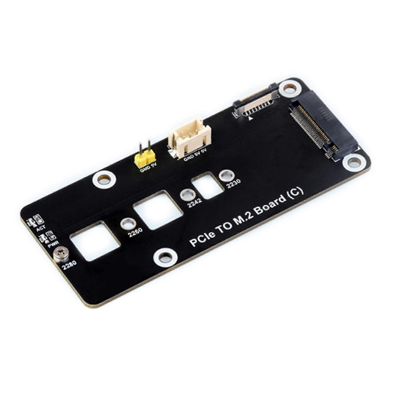 PCIe to NVMe SSD PCIe Peripherals Bottom Board PCIe Peripherals Board Supports NVMe Protocol Solid States Drive Multicolor