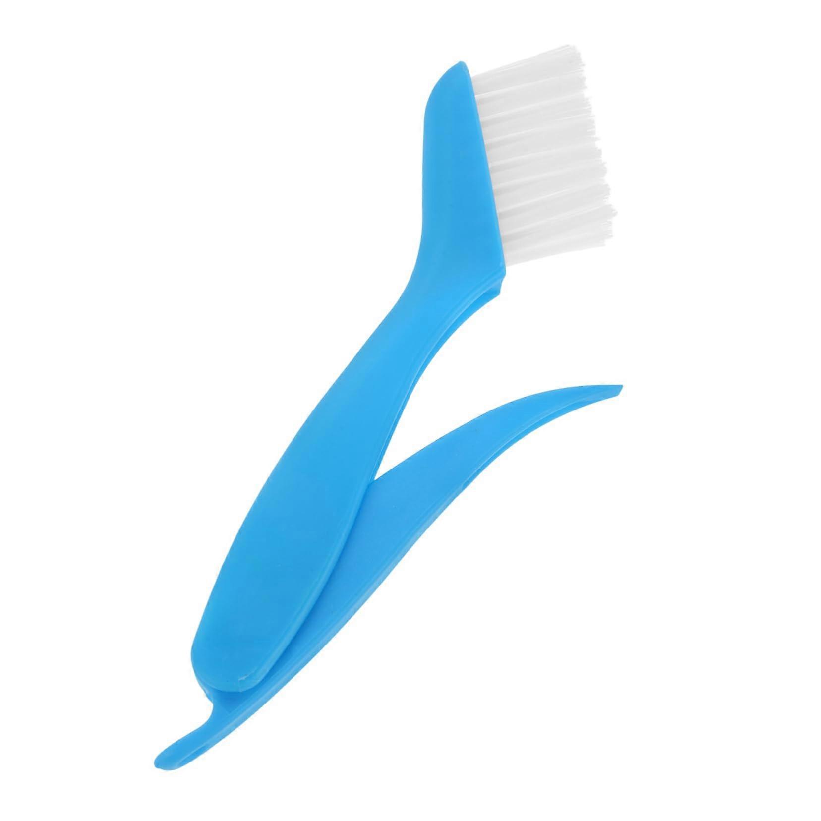 Ergonomic Window Groove Cleaning Brush with Handle for Crevice and Sliding Door Tracks