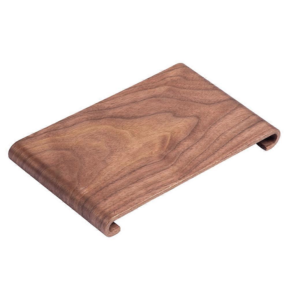 Retro Wooden Tray,Rectangular Desktop Display Rack for Home & Hotel, Coffee Table Decorative Plate, Thick Design