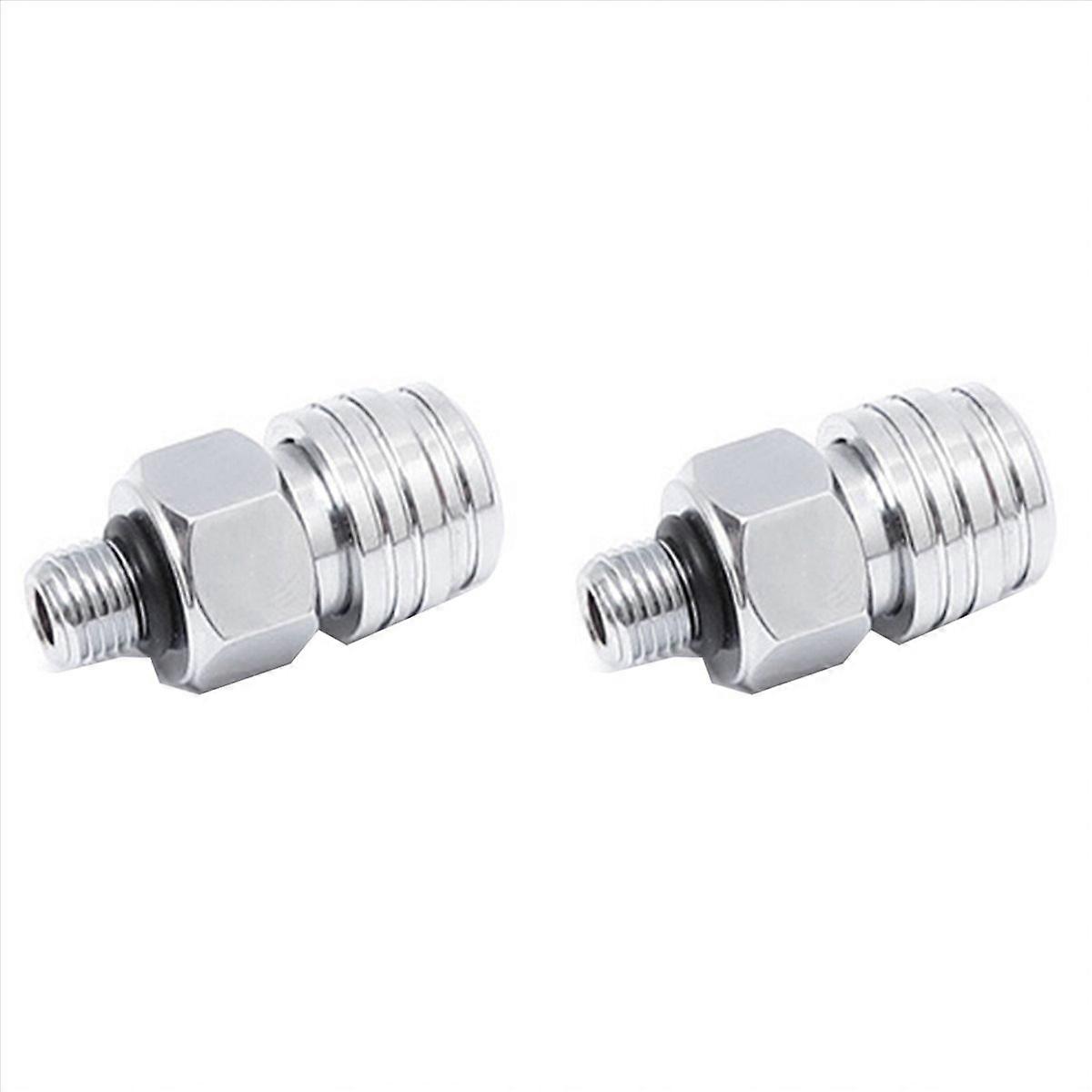 2X Scuba Diving Regulator BCD to 3/8-24 Low Pressure Adapter CCR Adapter Diving Part