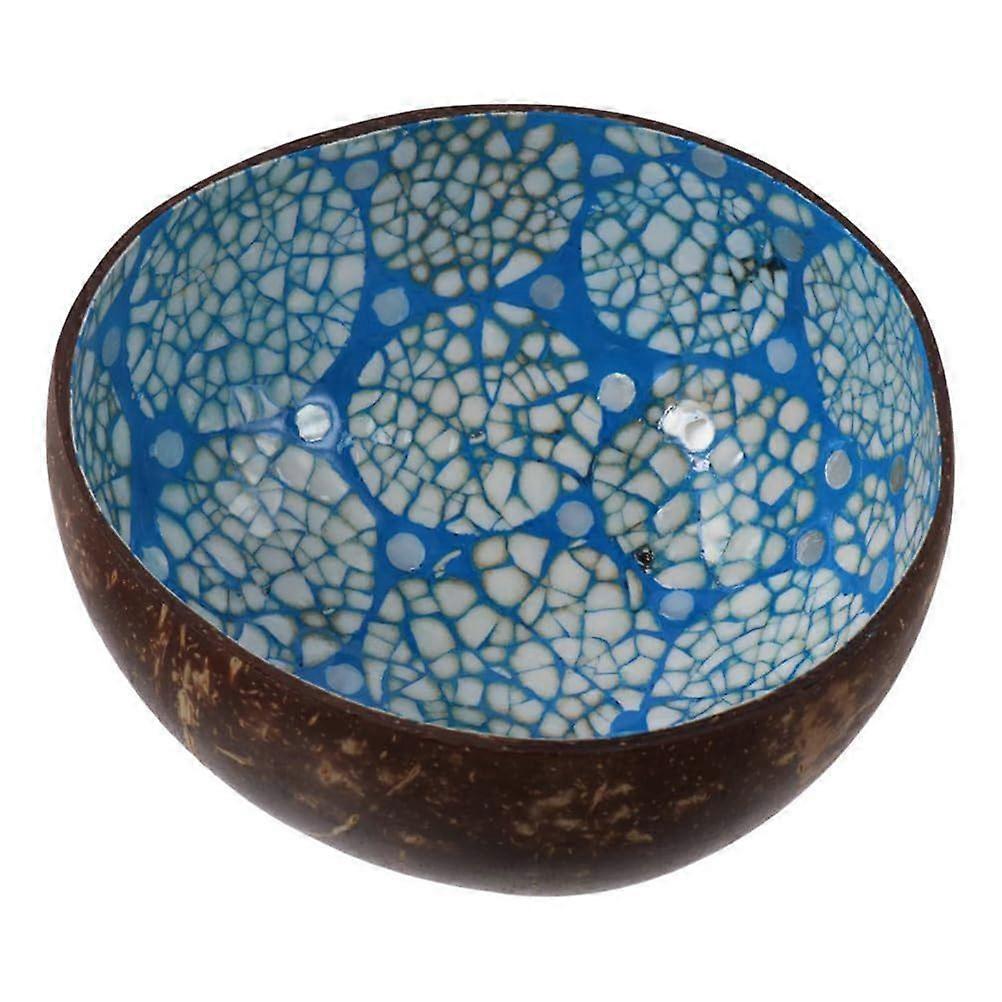 Coconut Shell Bowl Handmade EcoFriendly Retro Design for Snacks Candy Keys and Home Decor