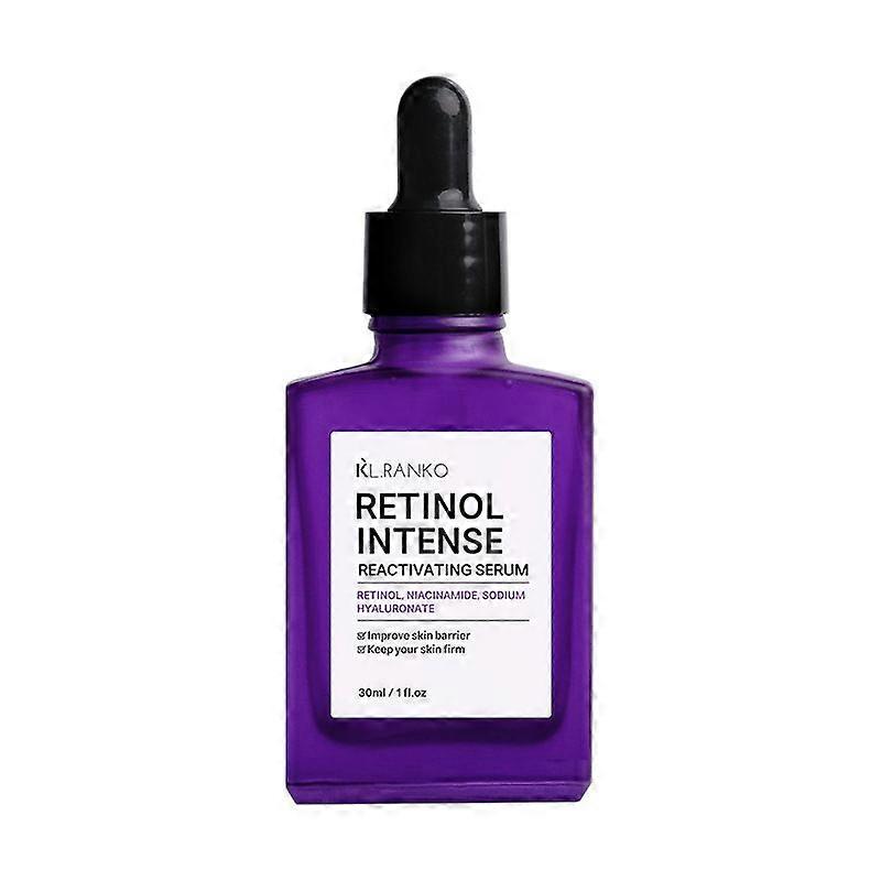 Retinol Intense Reactivating Serum - Bakuchiol Retinol Serum for Face Firming - Improves Signs of Aging, Minimizes Pore Size & Refines Skin Texture