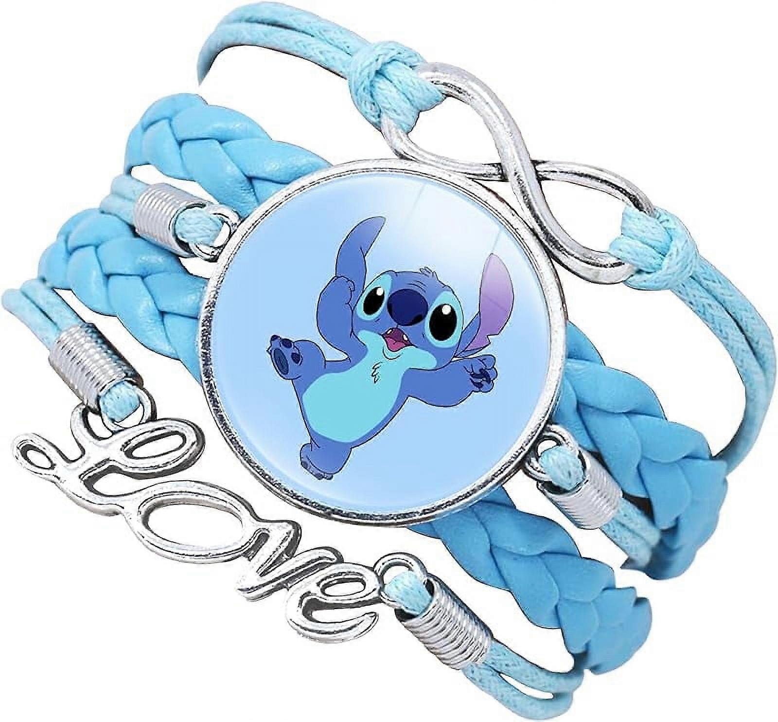 Stitch Bracelet for Party, Lilo and Stitch Gift Stitch Stuff Women Girls Birthday Gifts Charm Bracelet