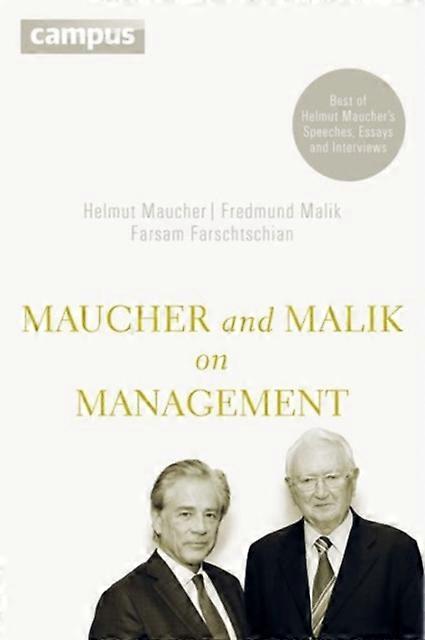 Maucher And Malik On Management by Farsam Farschtschian Hardback Book
