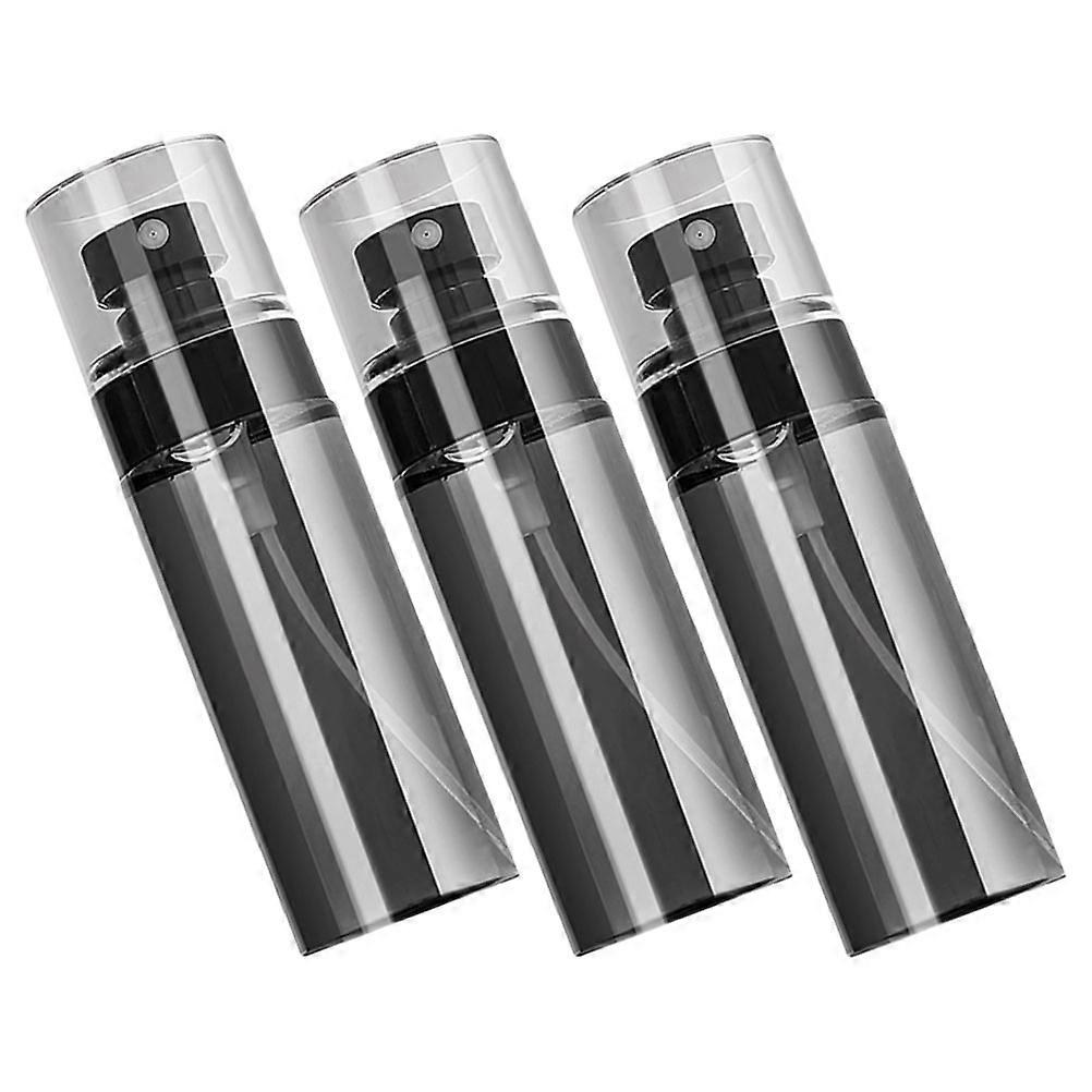 Spray Bottles Empty Travel Bottles for Storage Use 3Pcs Black Pet Containers