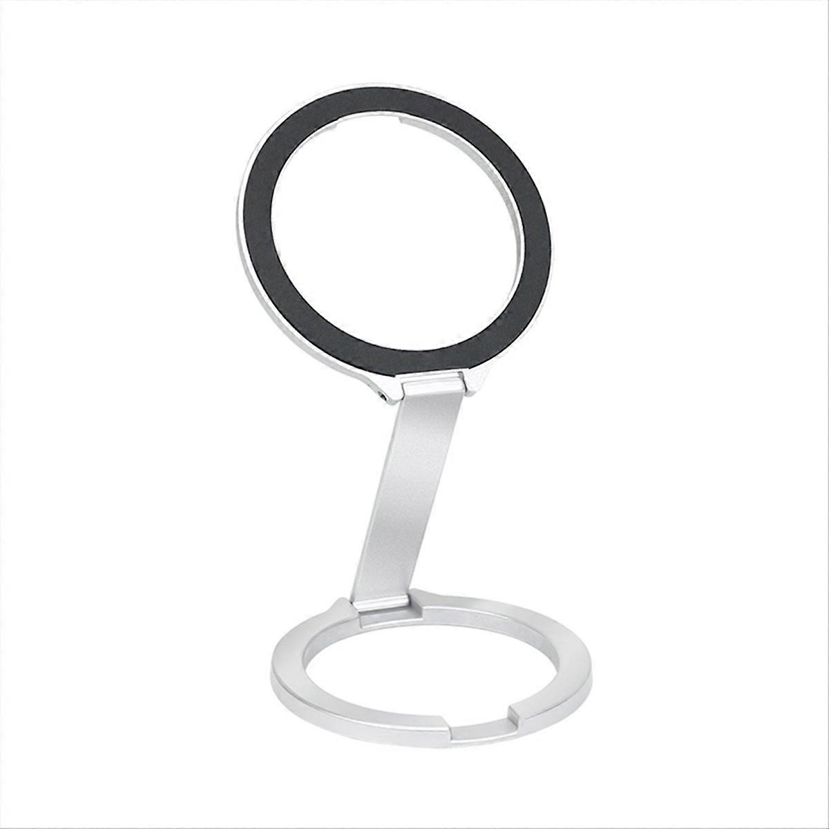 360° Rotatable Magnetic Phone Bracket, Multi-Function Stand Silver