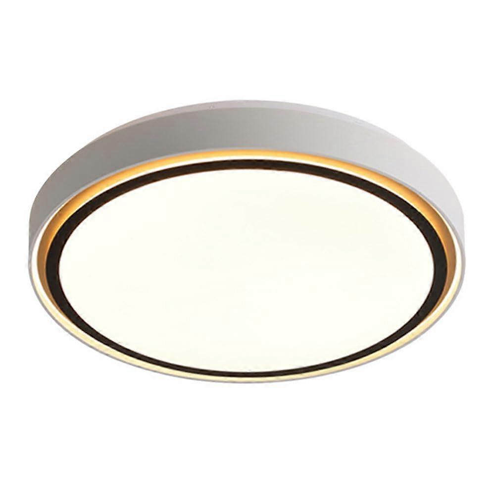 40cm Round Dimmable LED Ceiling Light Fixture, 3 Color Temperature Modes for Bedroom Living Room