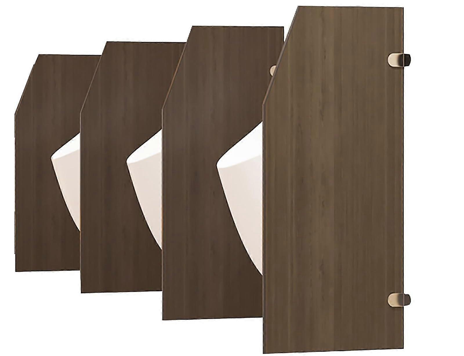 Urinal Privacy Screen 2PCS Wall Mounted Bathroom Partition Panel for Public Restroom