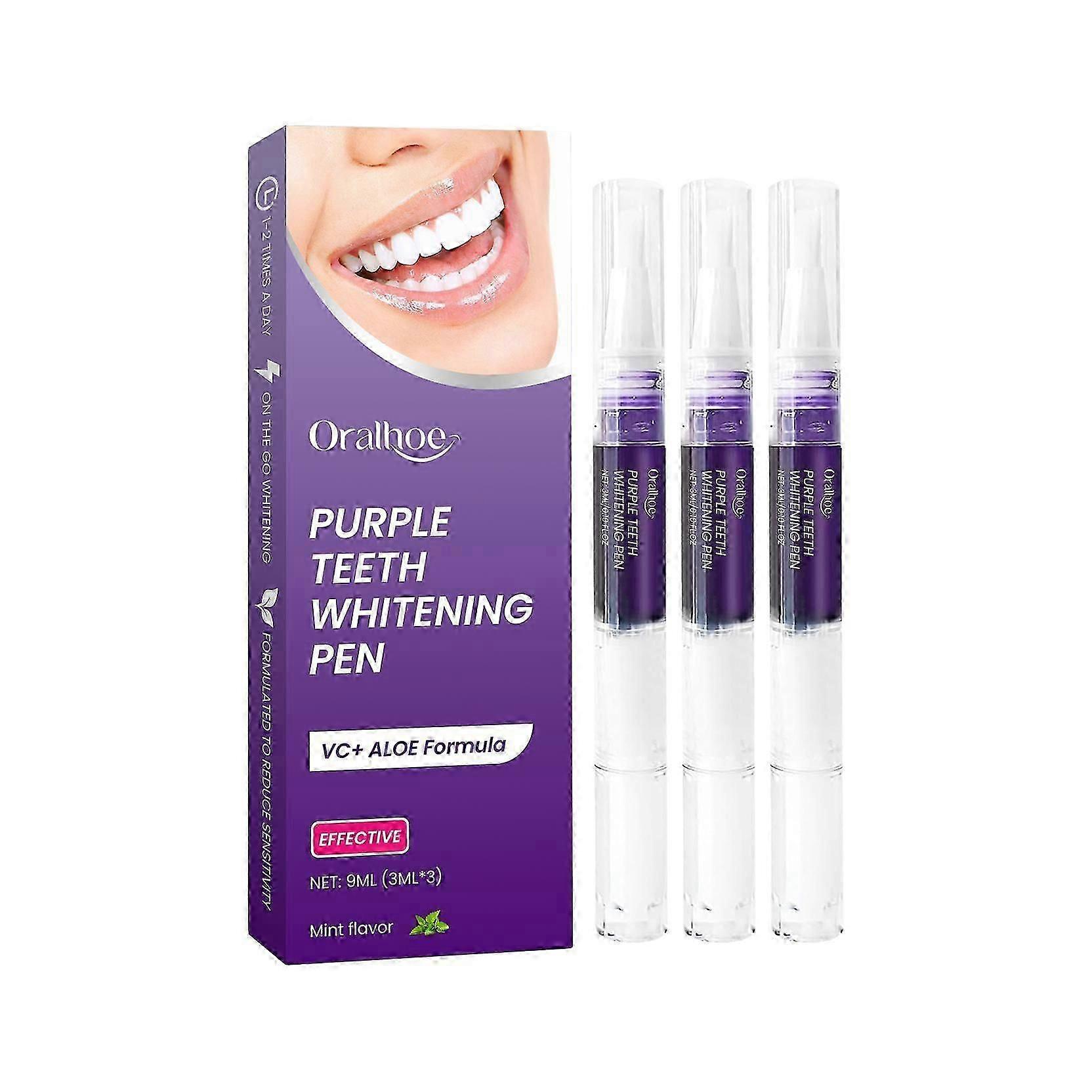 Easy Use Teeth Whitening Pen for Stain Removal Keeping Breath Fresh and Comfortable