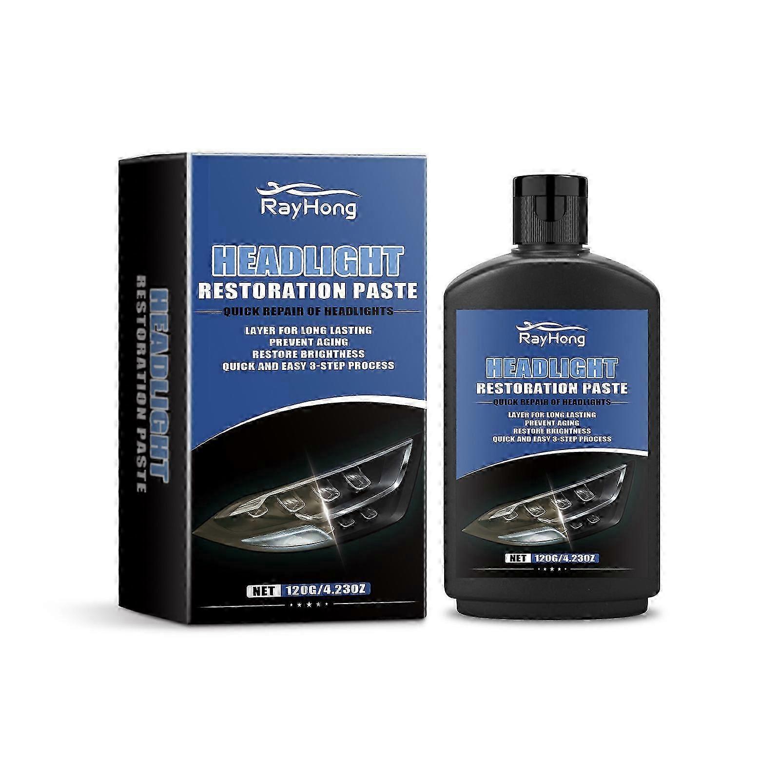 Restore & Brighten Car Headlights - Easy, Effective Headlight Care Cream