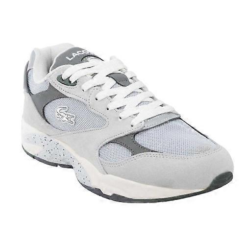 Lacoste Mens Storm 96 Vintage Leather Trainers