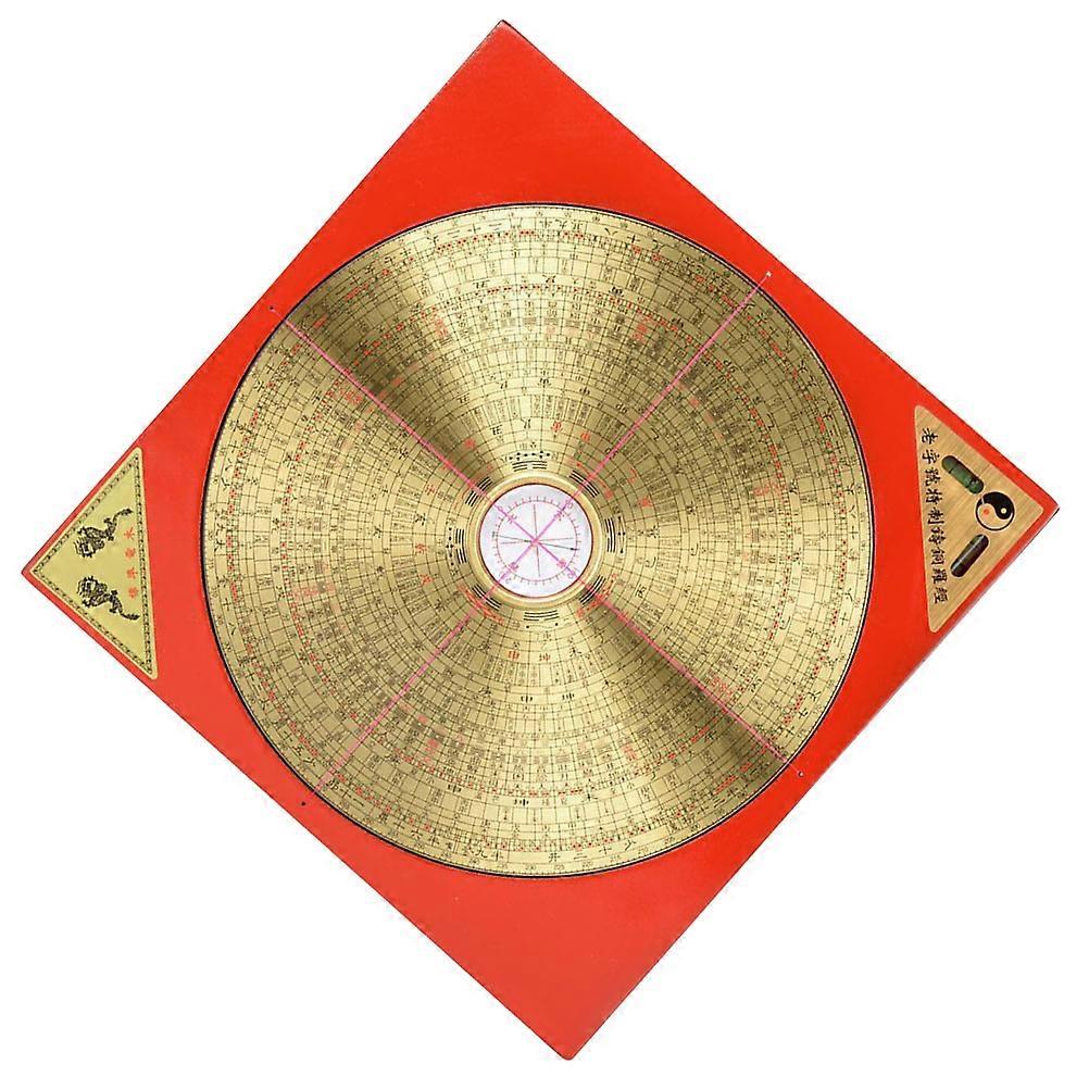 Traditional Chinese Compass Metal Compass for Gift 2Pcs