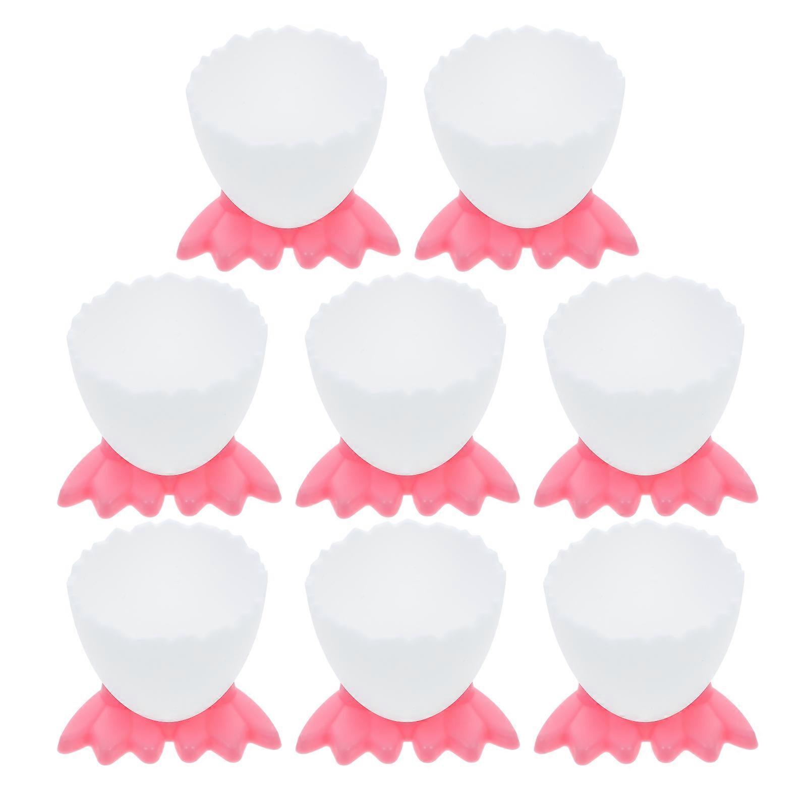 Children's Foot-Shaped Egg Cups Cute Egg Holders for Breakfast 8Pcs