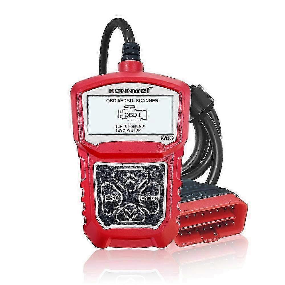 Konnwei Kw309 Automotive Diagnostic Tool Obd2 Autoscanner Code Reader Eobd Scan Machine For Cars