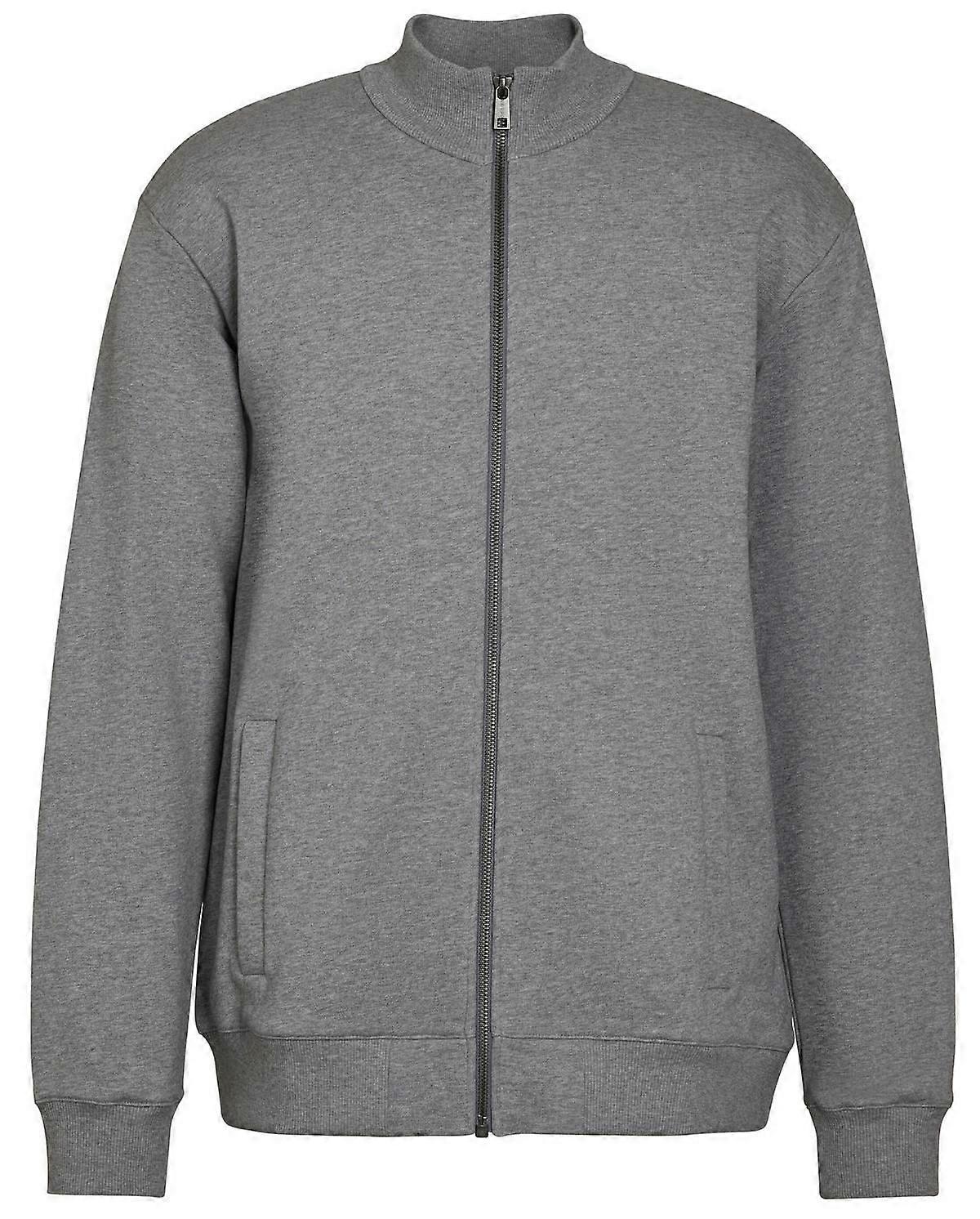 Falke Light Sweat Zip Jacket - Grey Heather