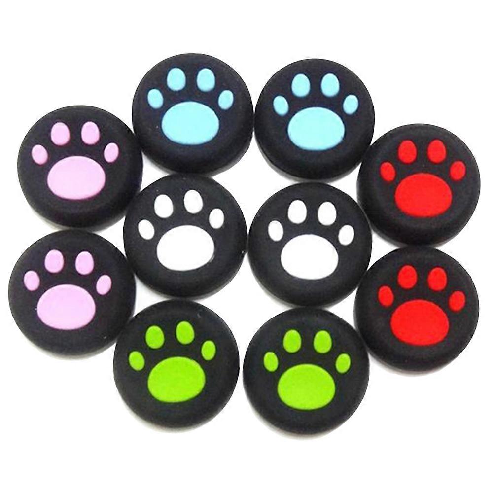 Cat Claw Thumb Cover for Gamepad Use 4Pcs White Joystick Caps