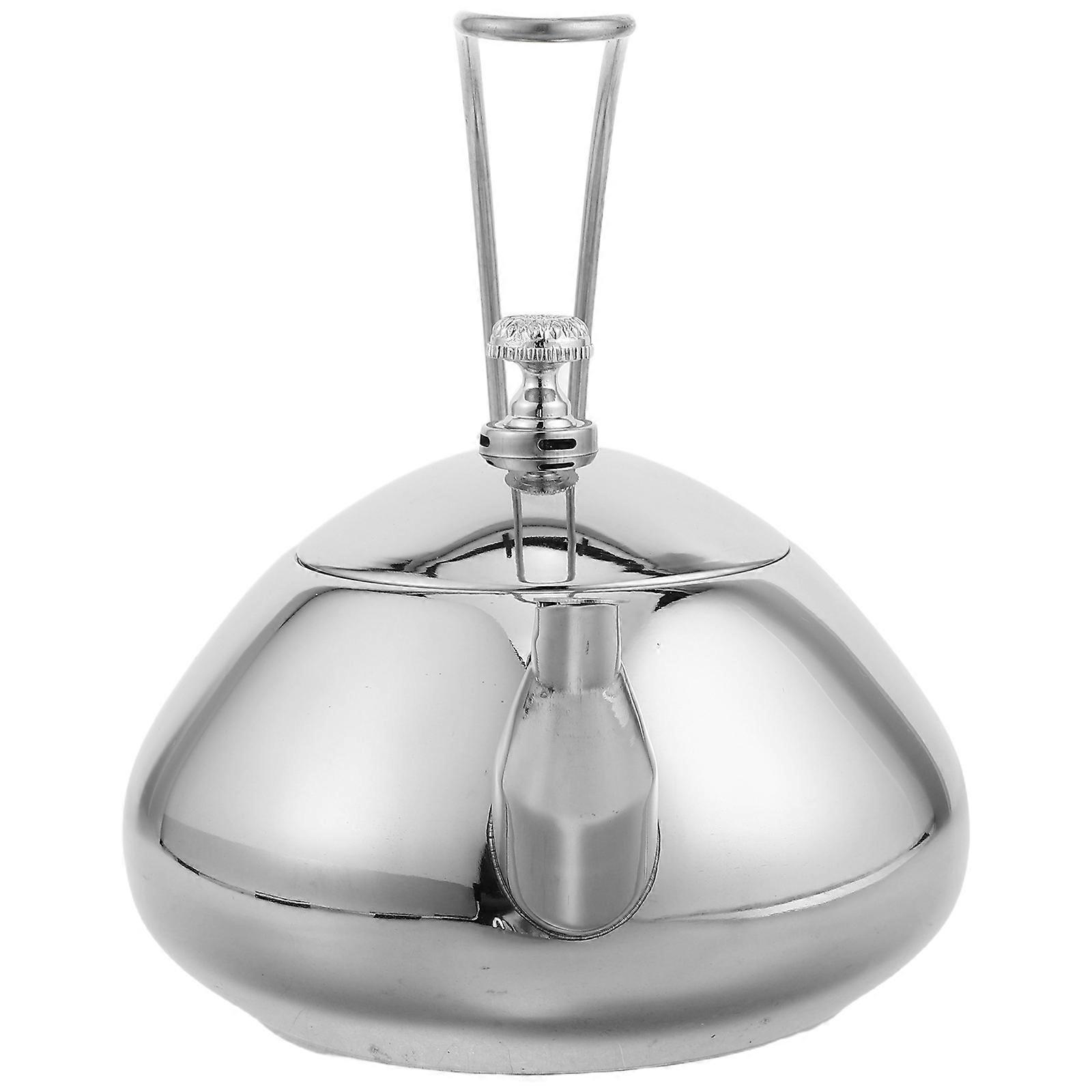 Silver Stainless Steel Tea Kettle for Loose Leaf Tea with Filter 3Pcs Set