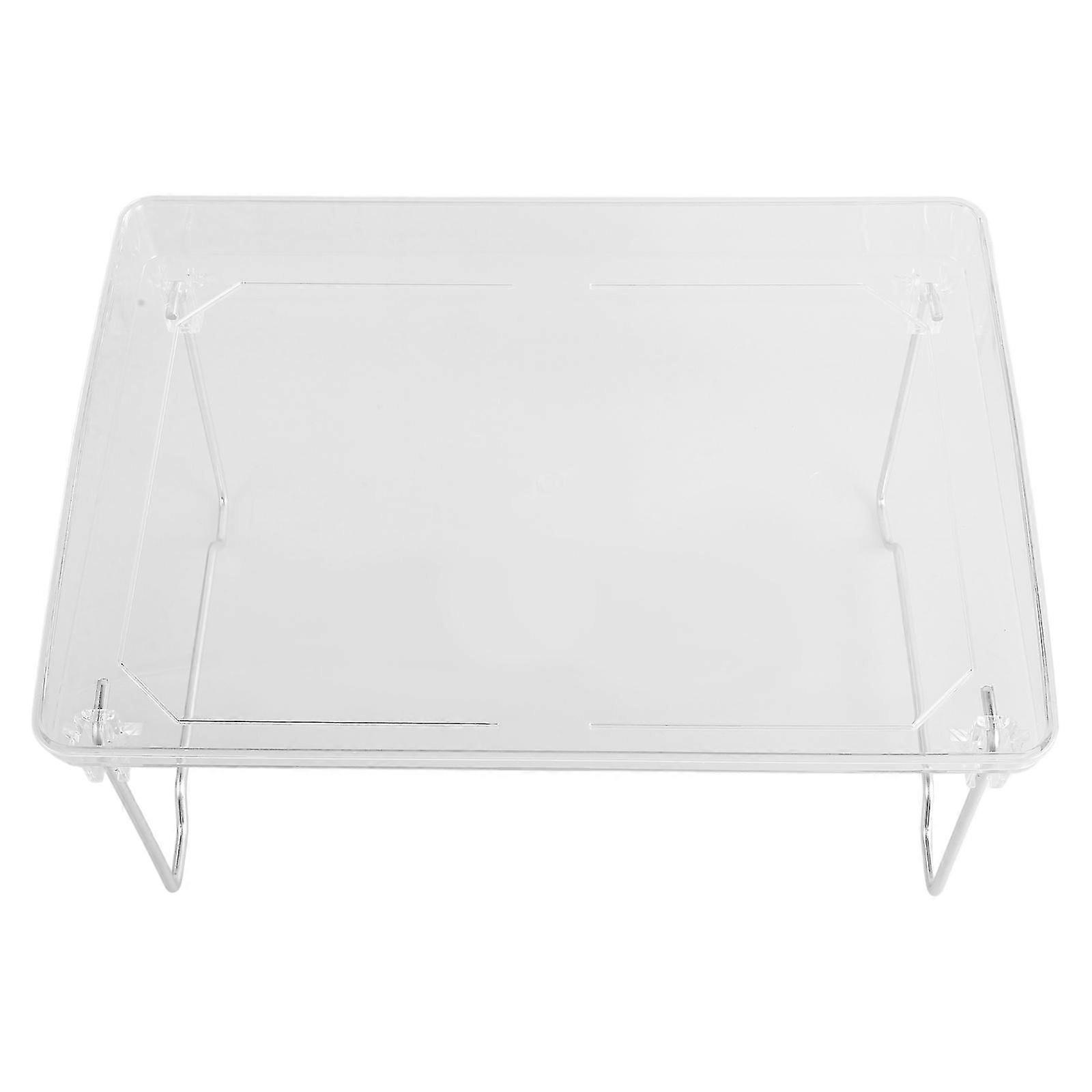 Plastic Folding Storage Rack for Bathroom Use Desktop Storage Stand 2Pcs