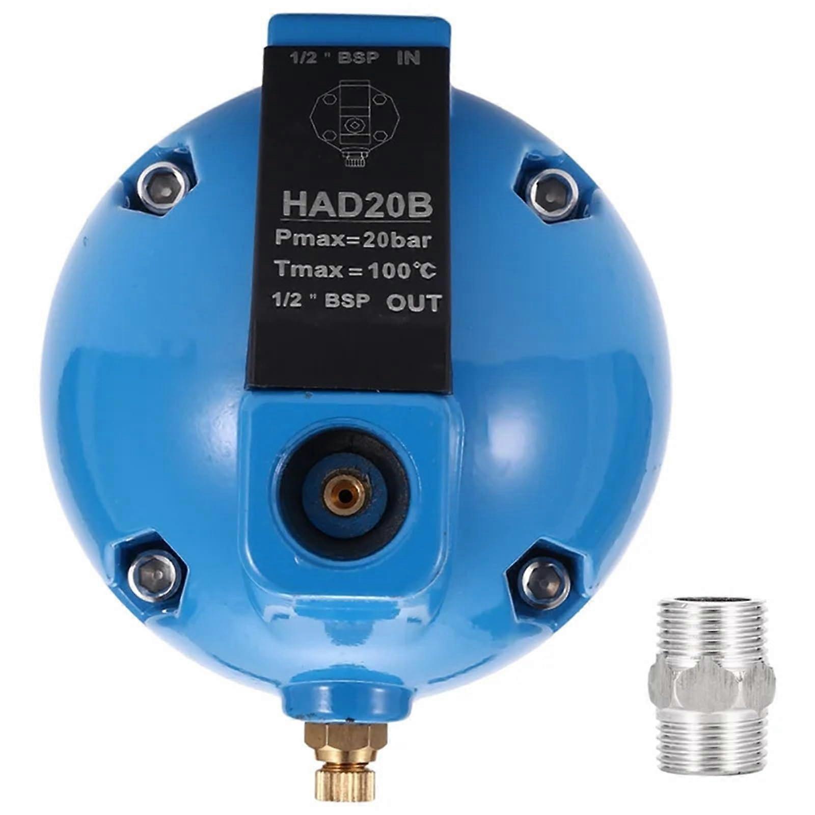 Automatic Drain Valve for Air Compressor, Heavy Duty Spherical Design, Automatic Water Drainage