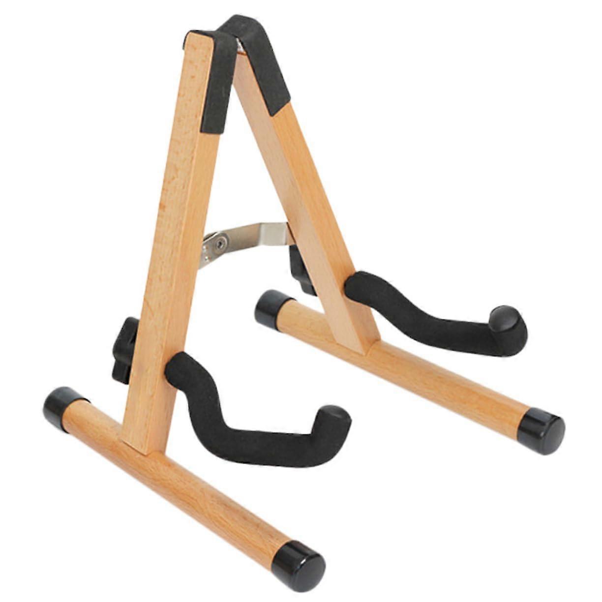 Folding Mandolin Stand with Protective AntiSlip Pads for Safe Storage and Compact Display