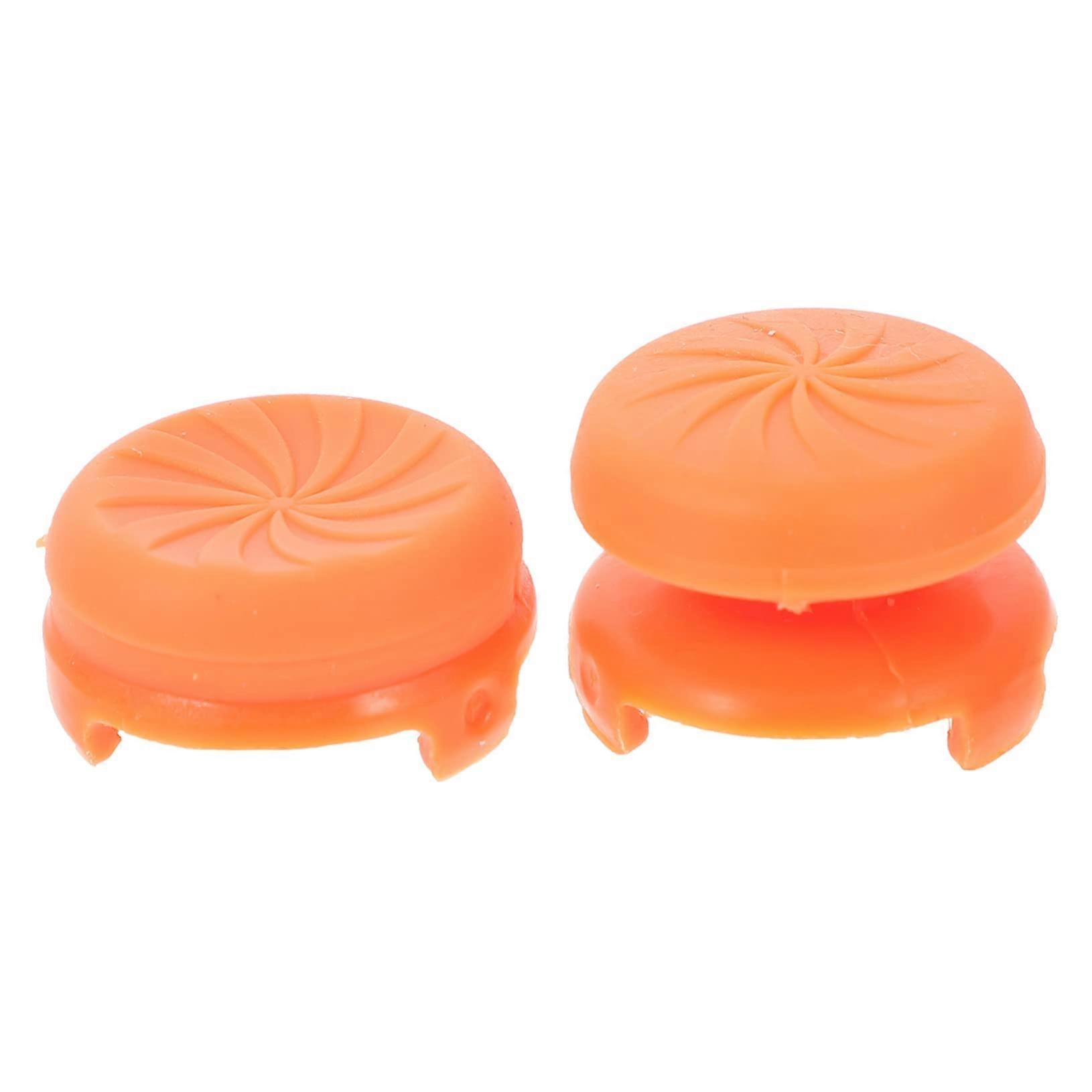2pcs Joystick Grip Caps Silicone Thumb Stick Covers Comfortable Long Gaming Durable Design for Switch