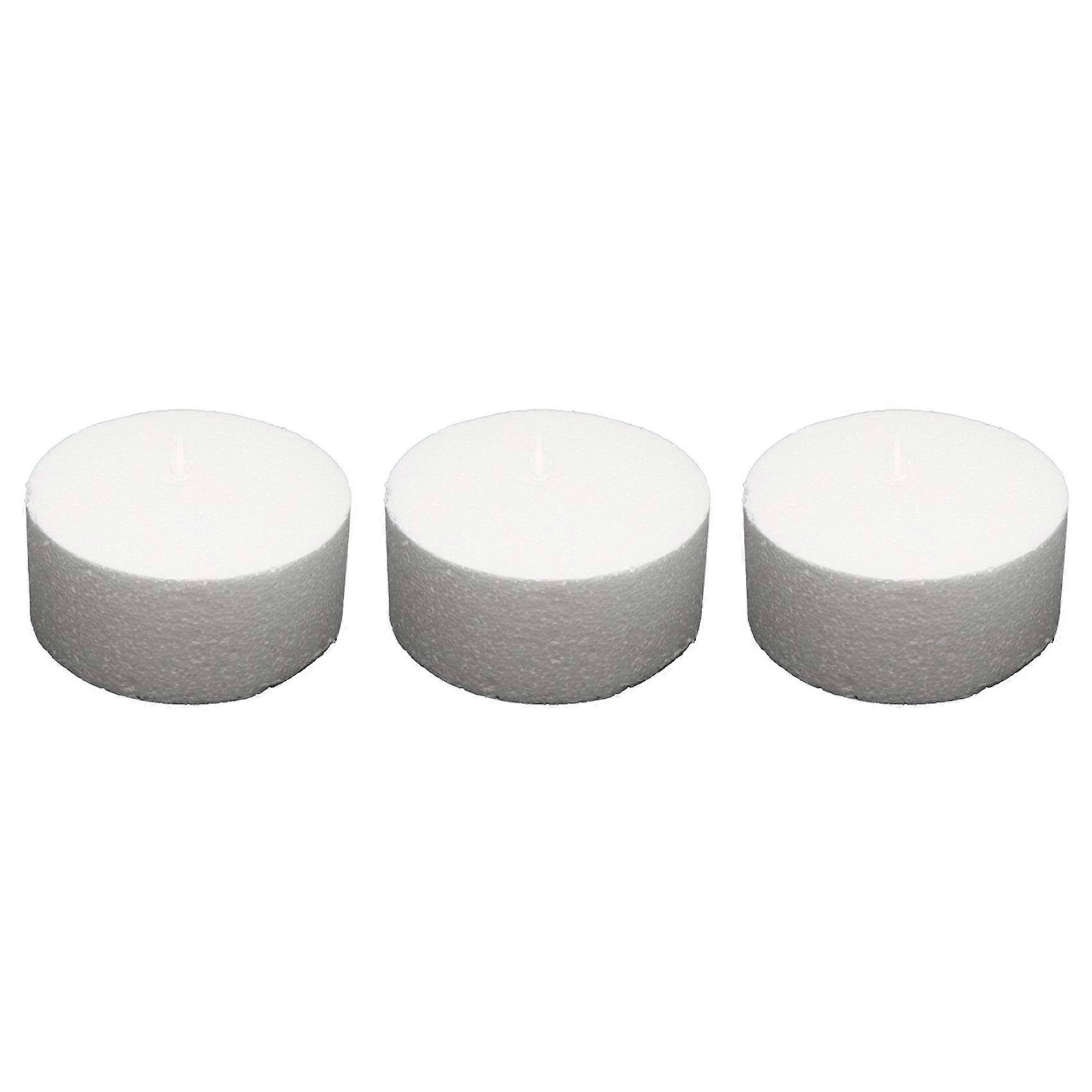 3X Round Cake Dummy (6 Inch)