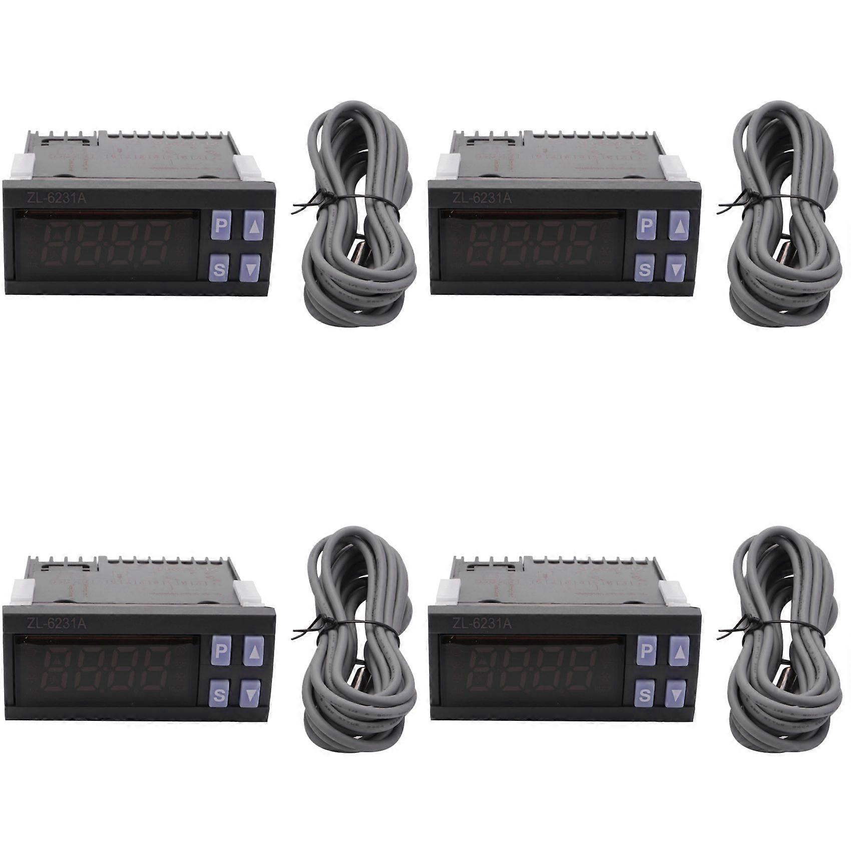 4X LILYTECH ZL-6231A, Incubator Controller, Thermostat with Multifunctional Timer