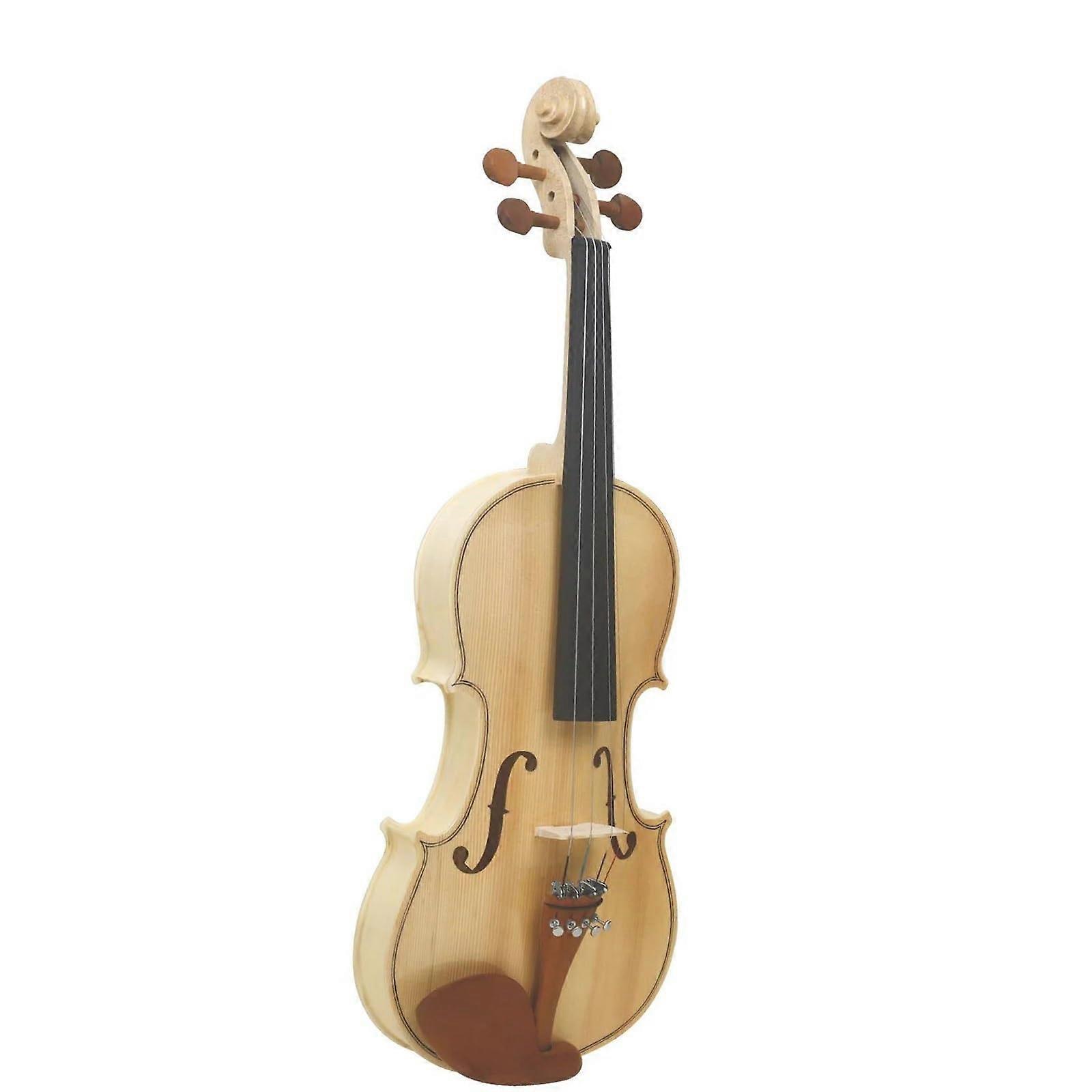 Handcrafted 4/4 Full Size Violin for Beginners and Professionals with Spruce  and Maple Back